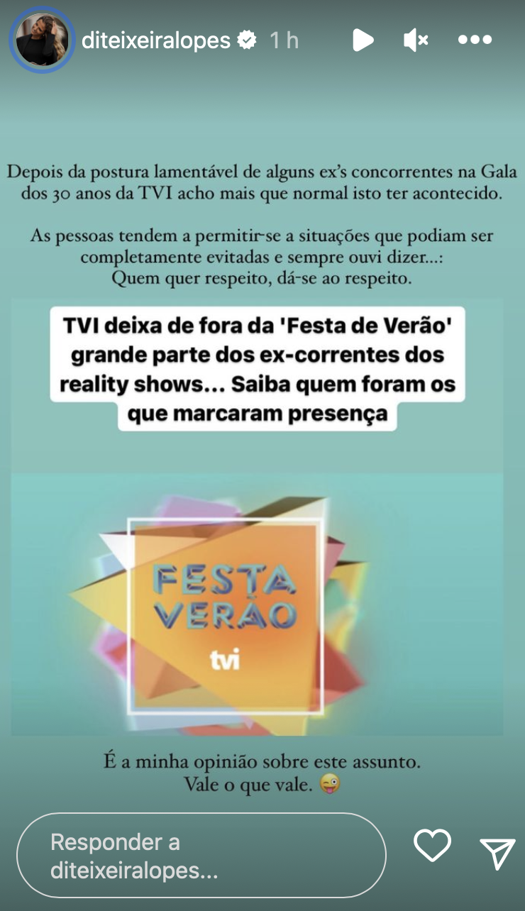 Ex Concorrentes Exclu Dos Da Festa De Ver O Da Tvi A Opini O De Diana