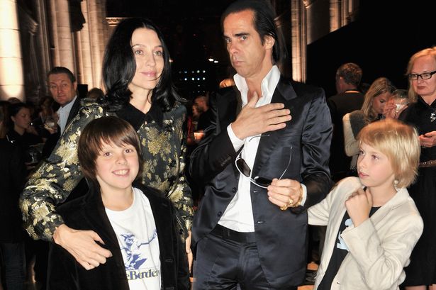 Susie-Bick-and-Nick-Cave-with-their-children-Earl-and-Arthur