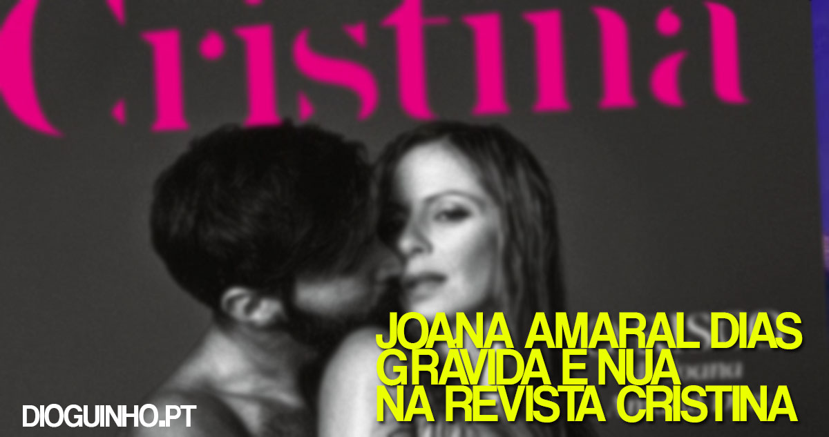 Joana Amaral Dias nua na Revista Cristina