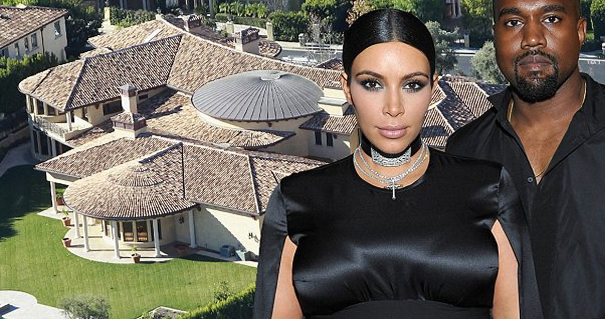 Kim Kardashian and Kanye West 'selling Bel Air mansion
