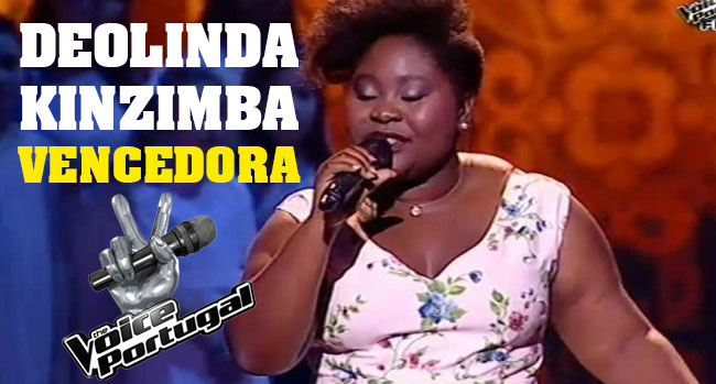 Deolinda Kinzimba é a grande vencedora do The Voice Portugal.