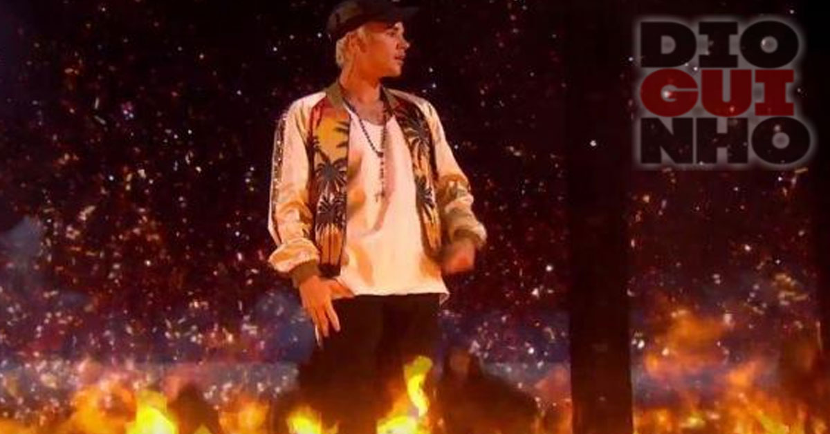 Justin Bieber "incendeia" o palco nos Brit Awards