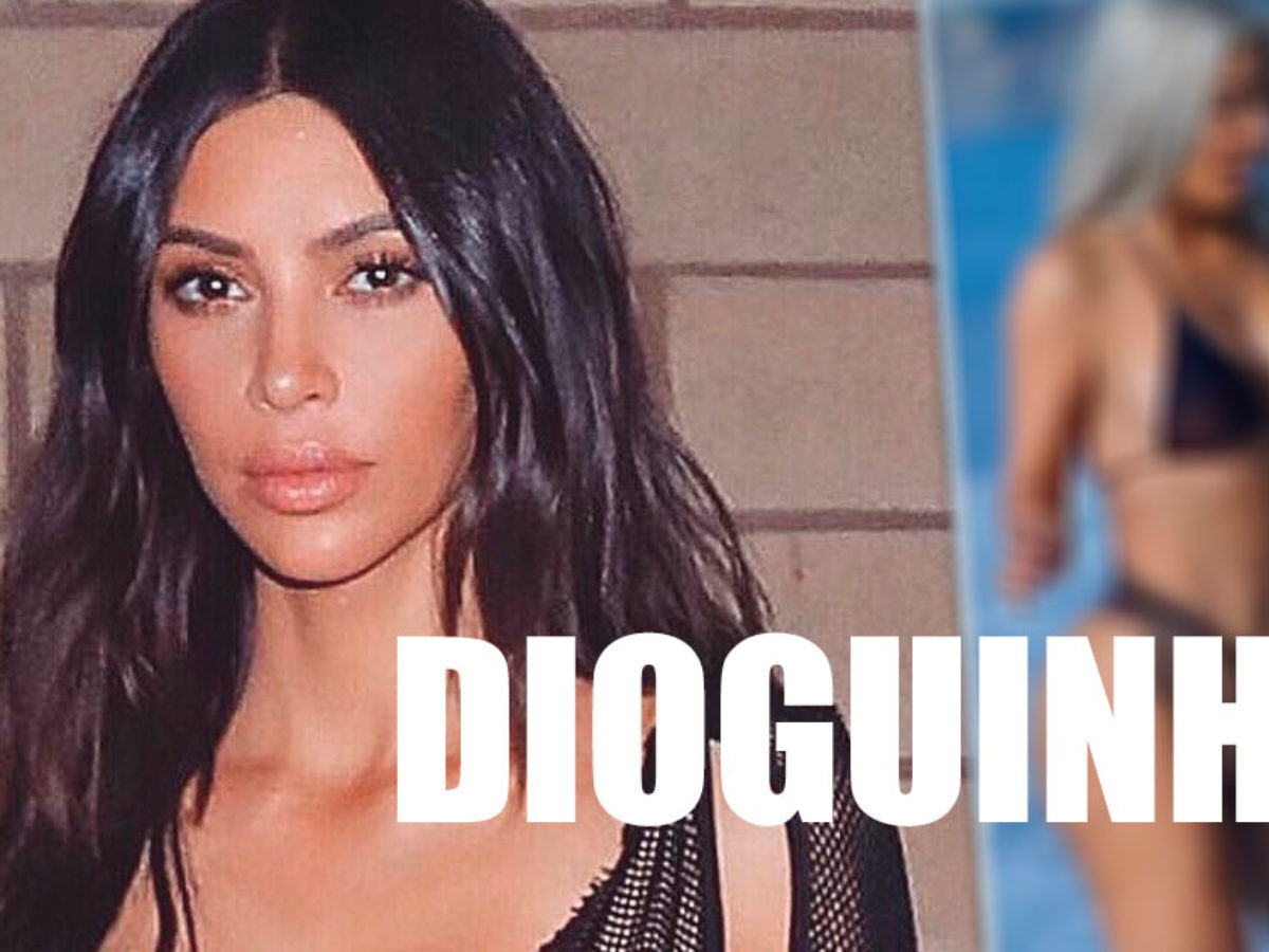 Calça transparente de Kim Kardashian revela fio dental em cliques  indiscretos - Quem