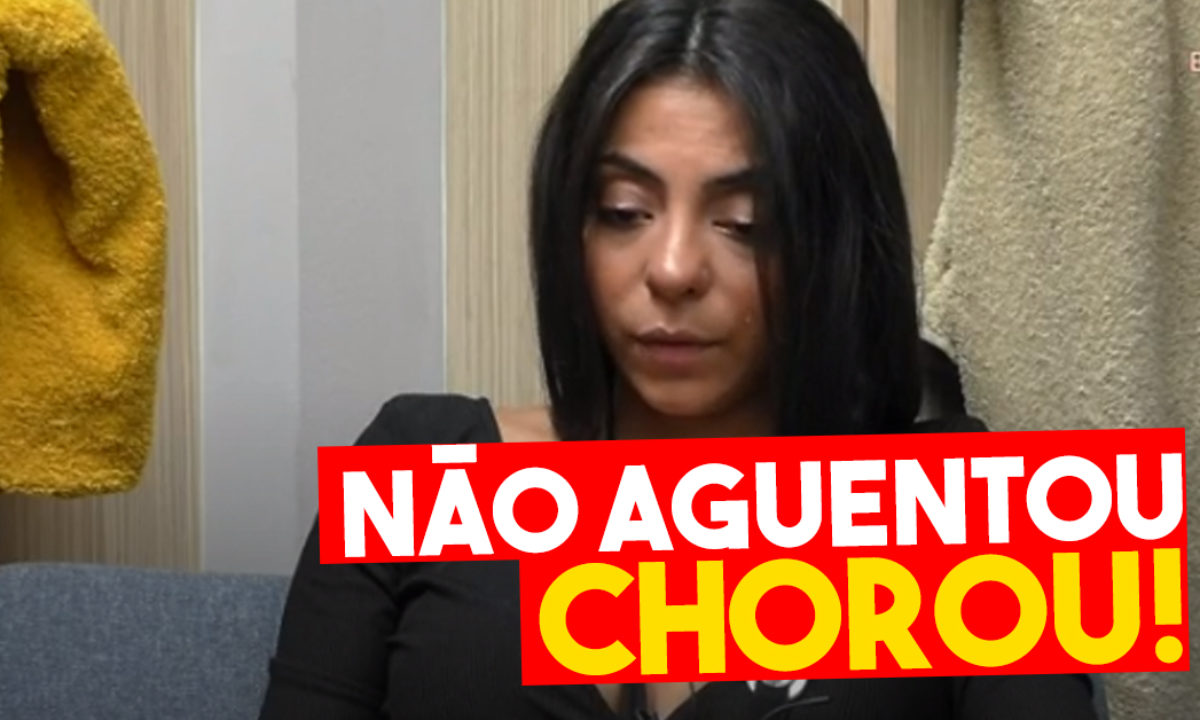 Jéssica não aguentou e CHOROU. Drama com Renato!