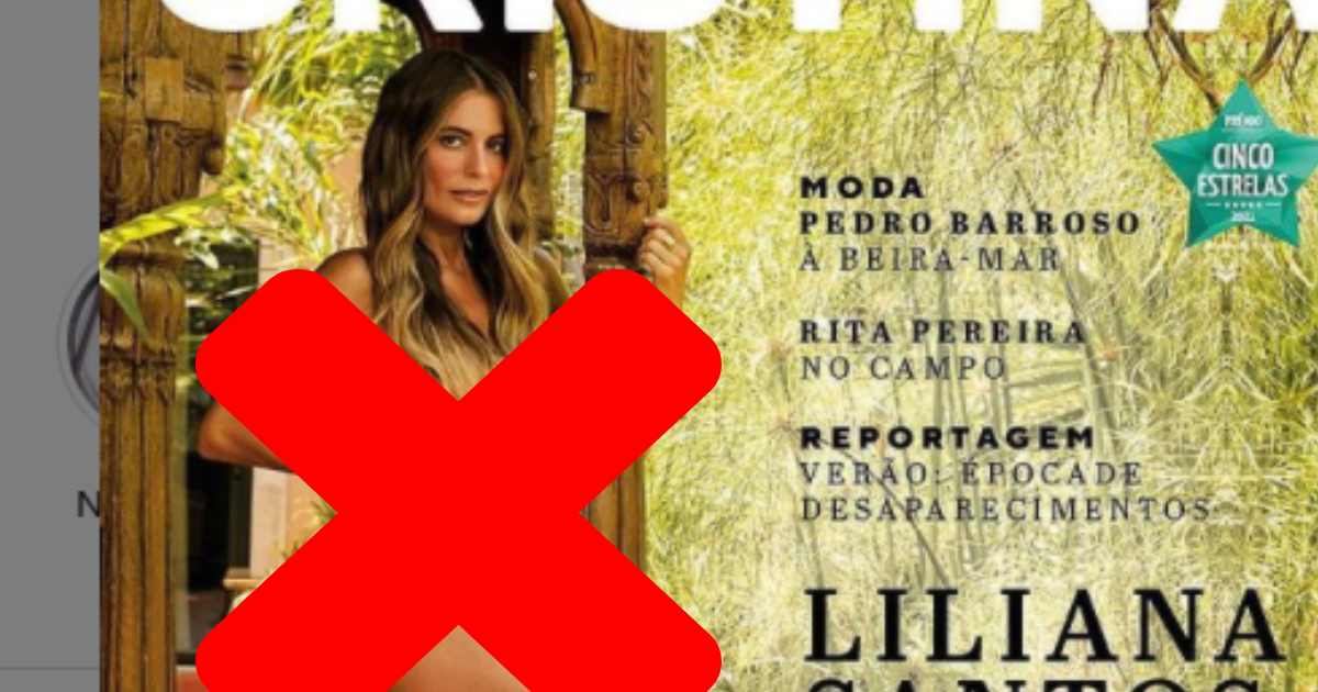 Liliana Santos é Capa Da Revista Cristina E Arrasou 1503