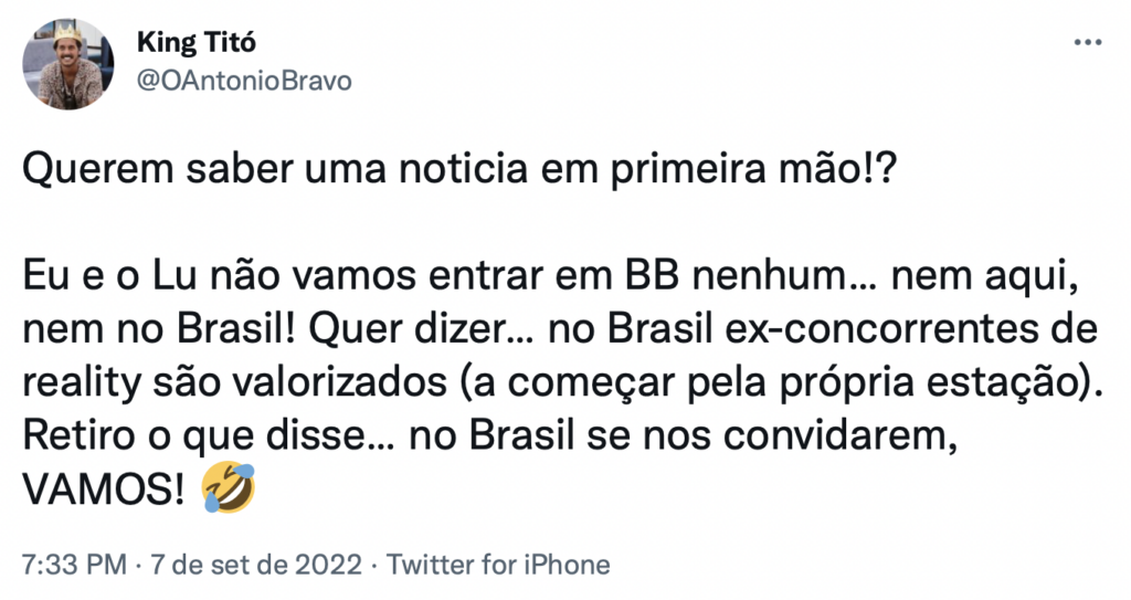 António-Bravo-tweet-Big-Brother-2022