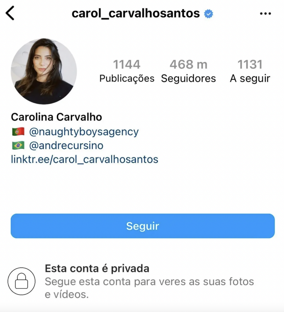 Carolina-Carvalho-conta-privada-Instagram