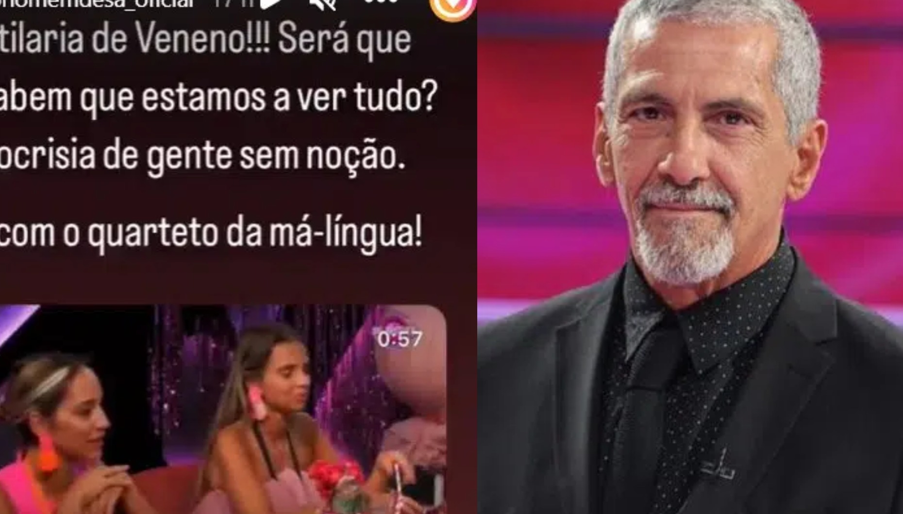 Big Brother. Nuno Homem de Sá rasga ‘Mean Girls’ "quarteto da málíngua"