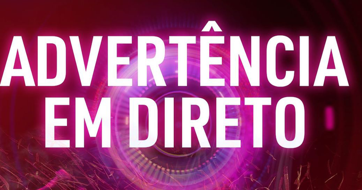 Advertência em direto no Big Brother