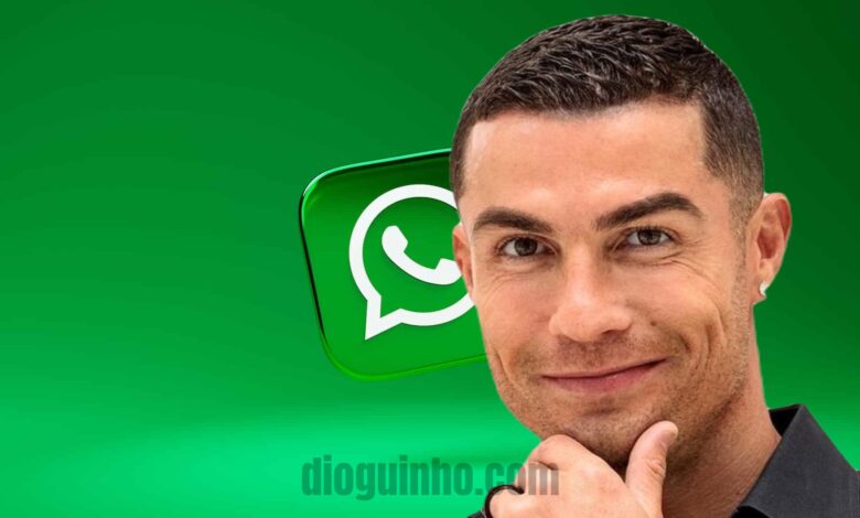 Cristiano Ronaldo no WhatsApp