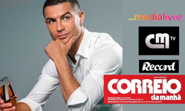 Cristiano Ronaldo é dono de 30% da CMTV e Correio da Manhã