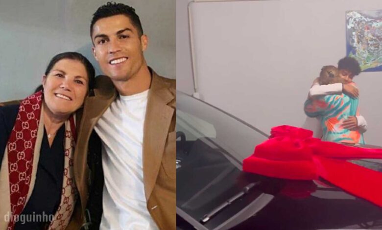 Cristiano Ronaldo dá nova 'bomba' Porsche à mãe pelo aniversário. Dolores Aveiro encantada!