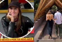 Kim Nader Revelada a identidade do novo 'amor' de Ruben Rua na viagem ao México