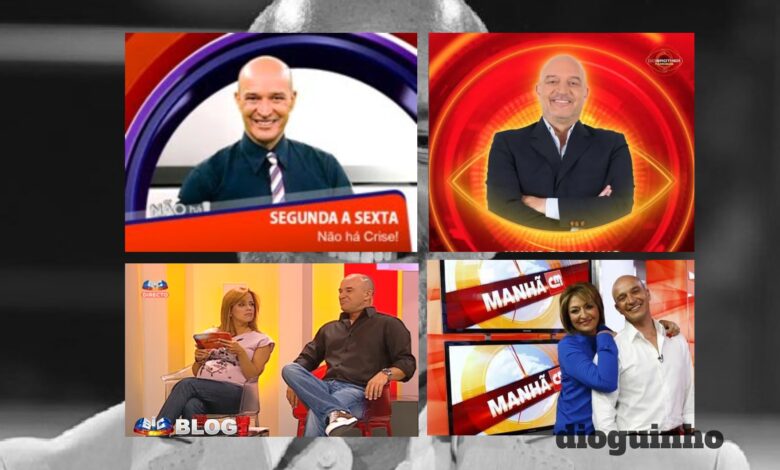 Recorda Nuno Graciano nos vários programas que fez na televisão portuguesa