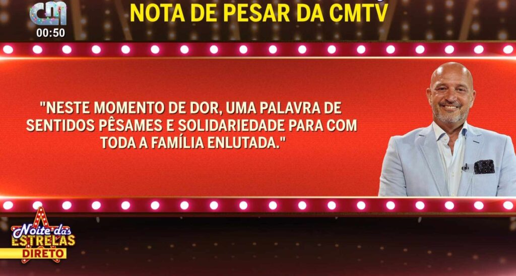 CMTV lamenta morte de Nuno Graciano. Apresentador foi despedido do canal