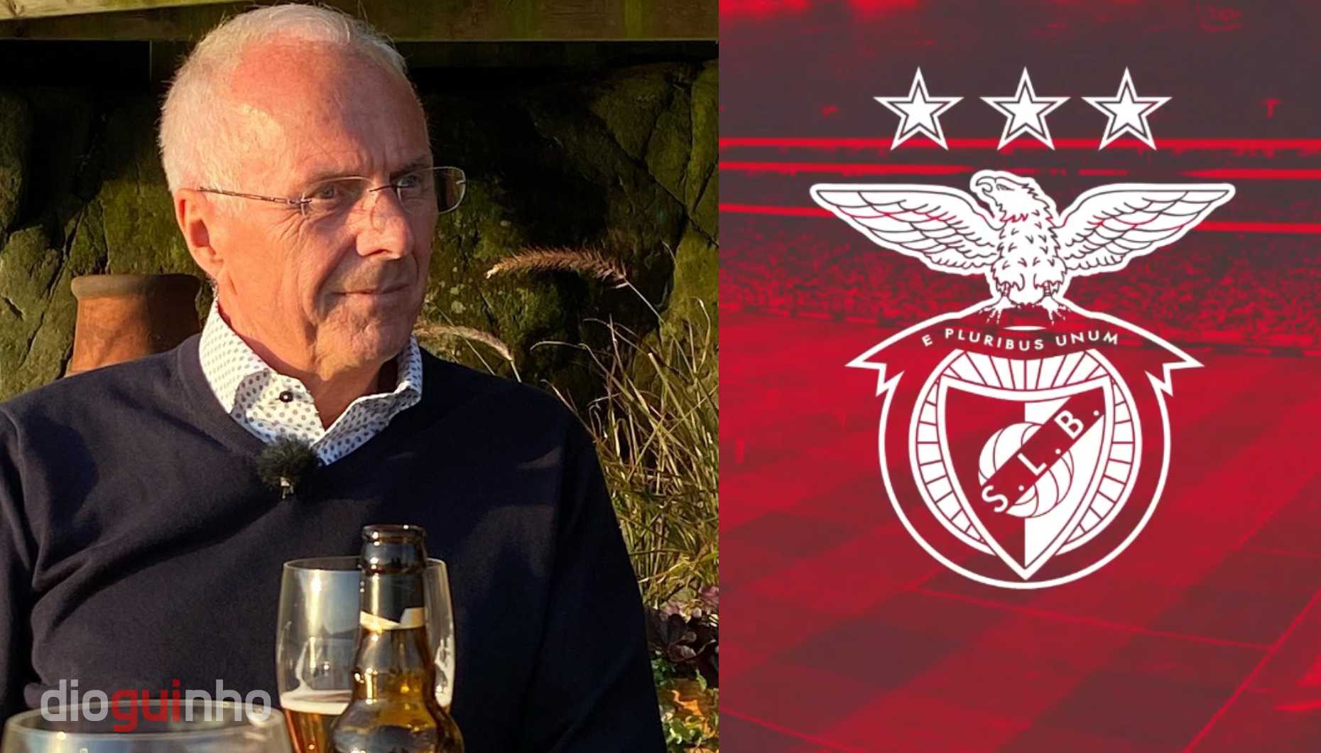 Sven-Göran Eriksson - benfica - Benfica: Sven-Göran Eriksson "na melhor das hipóteses, um ano de vida..."