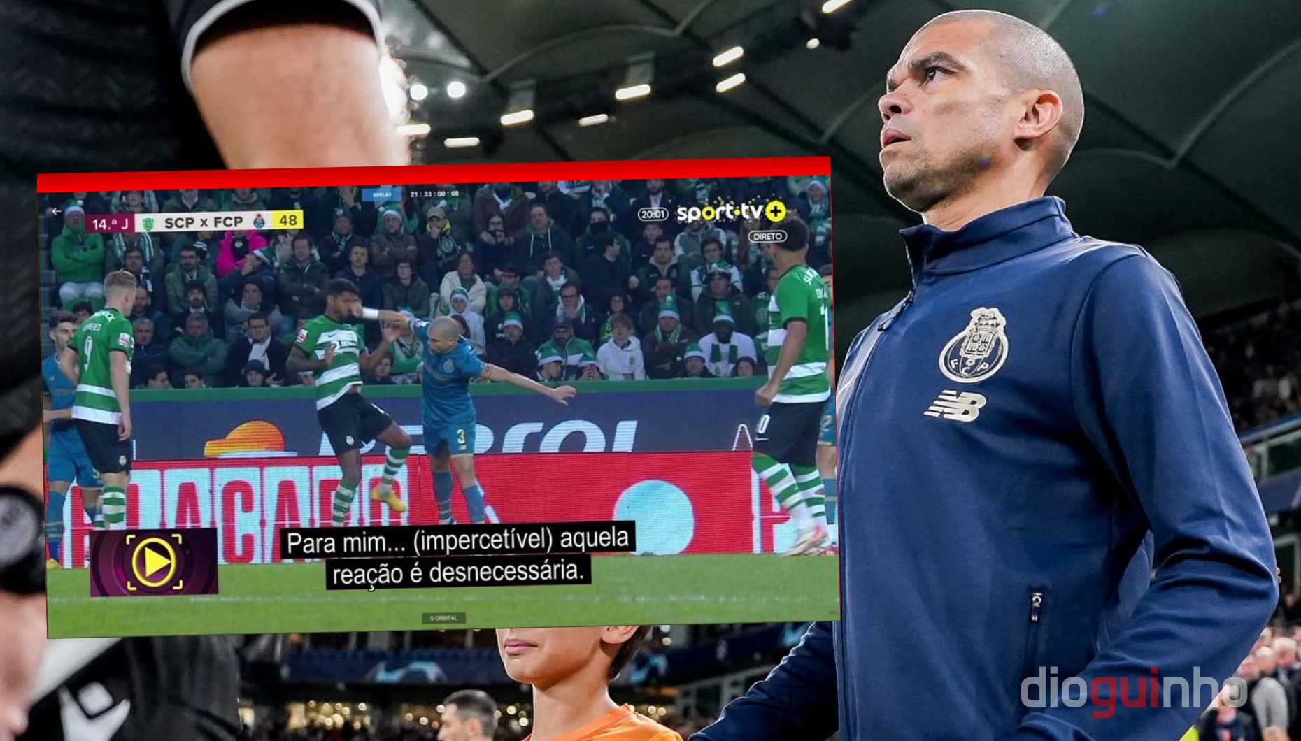 áudios do VAR - arbitro - Revelados os áudios do VAR que acabaram na expulsão de Pepe do FC Porto
