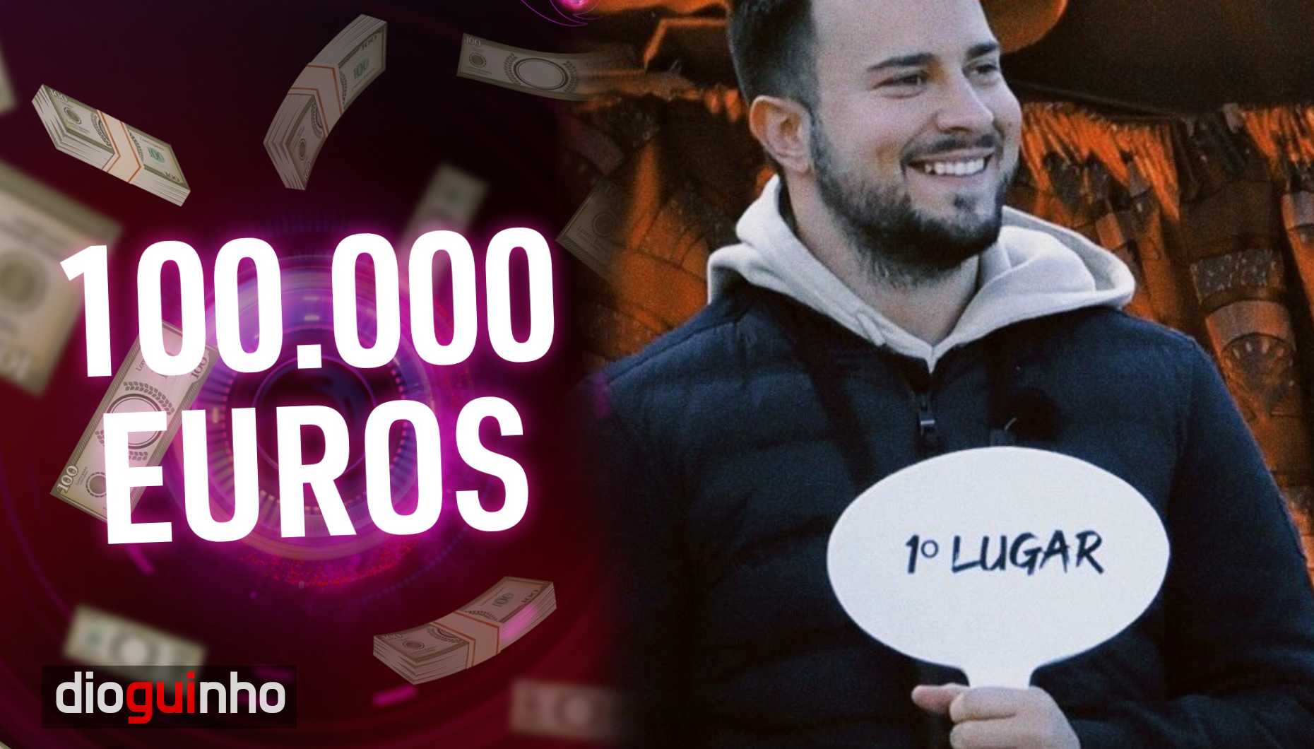 Francisco Monteiro (naturalmente) vence o Big Brother 2023 e leva 100 mil euros para casa