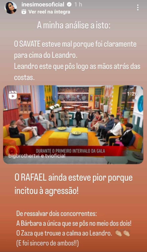 Desafio Final: “Rafael incitou à agressão”, afirma comentadora do Big Brother