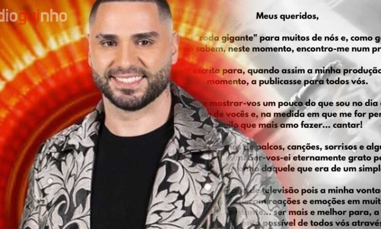 cantor Leandro - cantor Leandro - Leandro deixa 'comunicado': "Não será muito extenso este desafio"