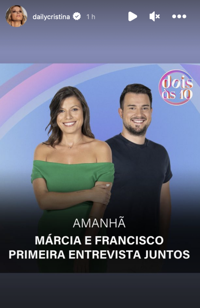Francisco Monteiro e Márcia Soares: a primeira entrevista em conjunto!