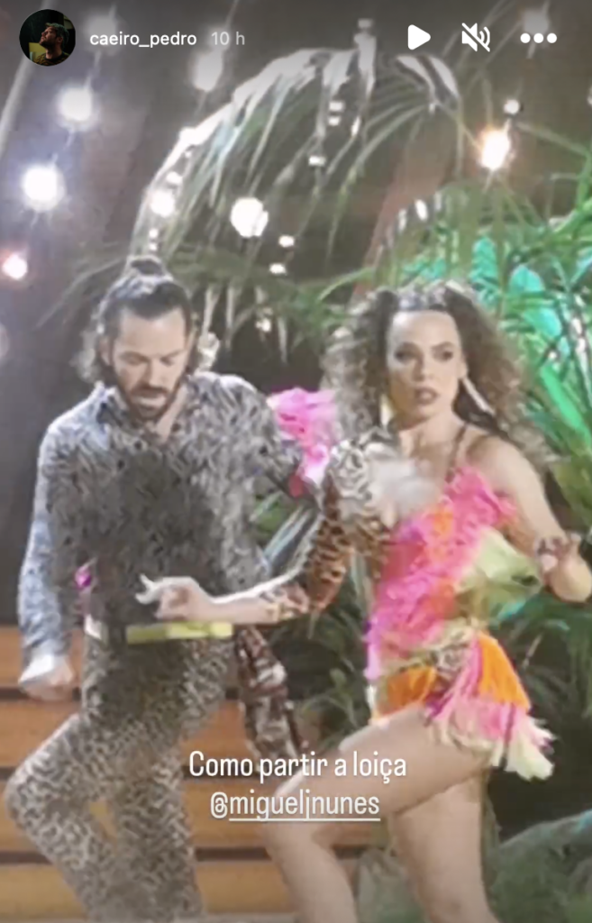 Dança com as Estrelas: Ator Pedro Caeiro apoia Miguel Nunes, mas ‘ignora’ ex-namorada?