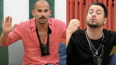 Big Brother - Desafio Final. Rafael Teixeira e Francisco Monteiro pegam-se: "Cresce e aparece!"