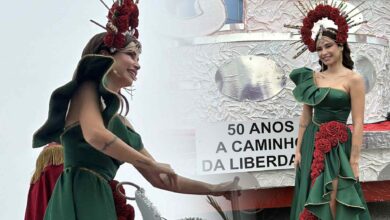 Bruna Gomes As primeiras imagens de Bruna Gomes como a Rainha do Carnaval da Figueira da Foz
