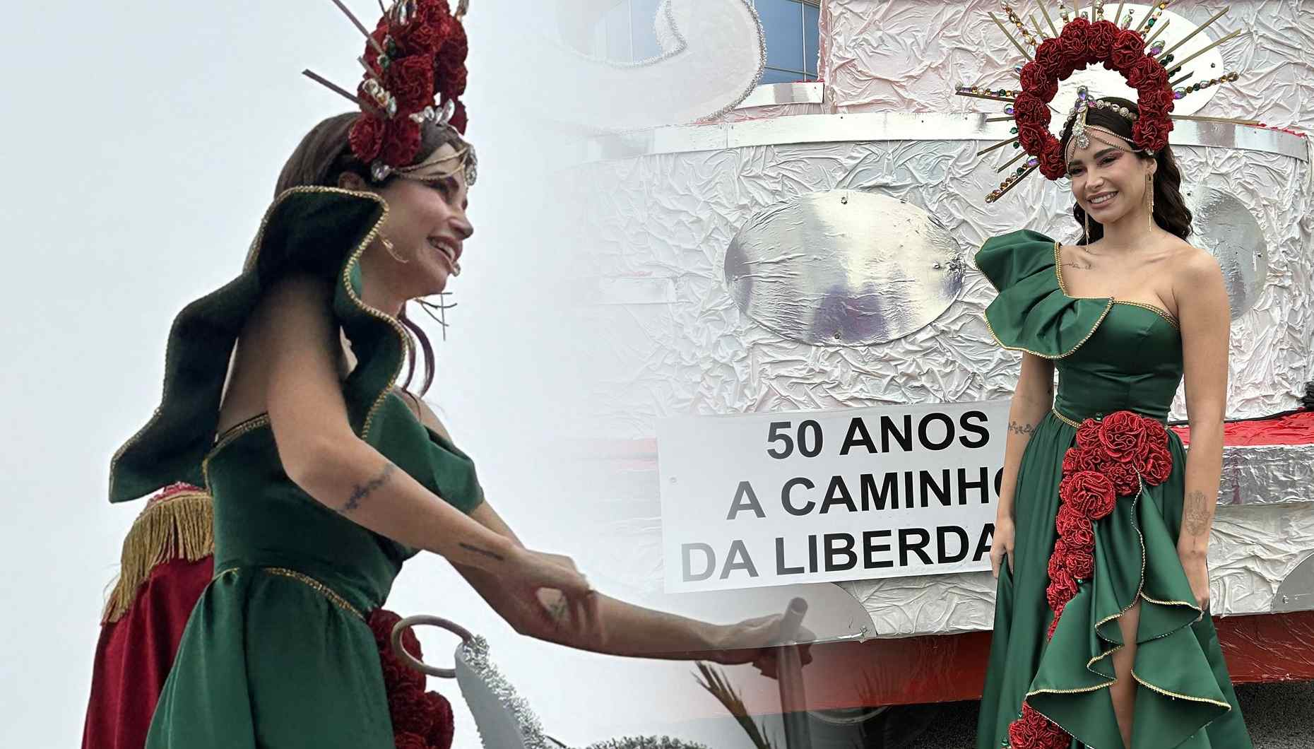 Bruna Gomes As primeiras imagens de Bruna Gomes como a Rainha do Carnaval da Figueira da Foz