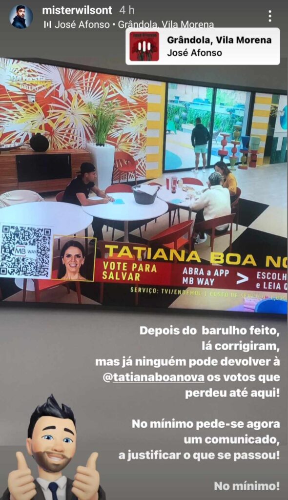 Big Brother - Desafio Final: Wilson Teixeira pede comunicado sobre o 'caso' Tatiana Boa Nova