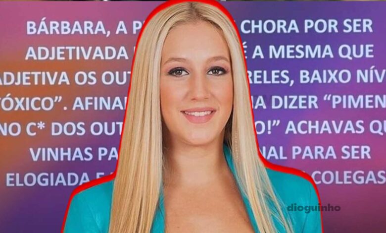 "Big Brother" - Bárbara Parada fula com Diana Lopes: "o que é que faz da vida? falar mal"