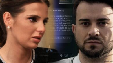 Francisco Monteiro expõe mensagem privada de Diana Lopes com 'estouro'