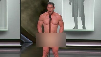 John Cena surpreende nos Oscars: completamente nu em palco!