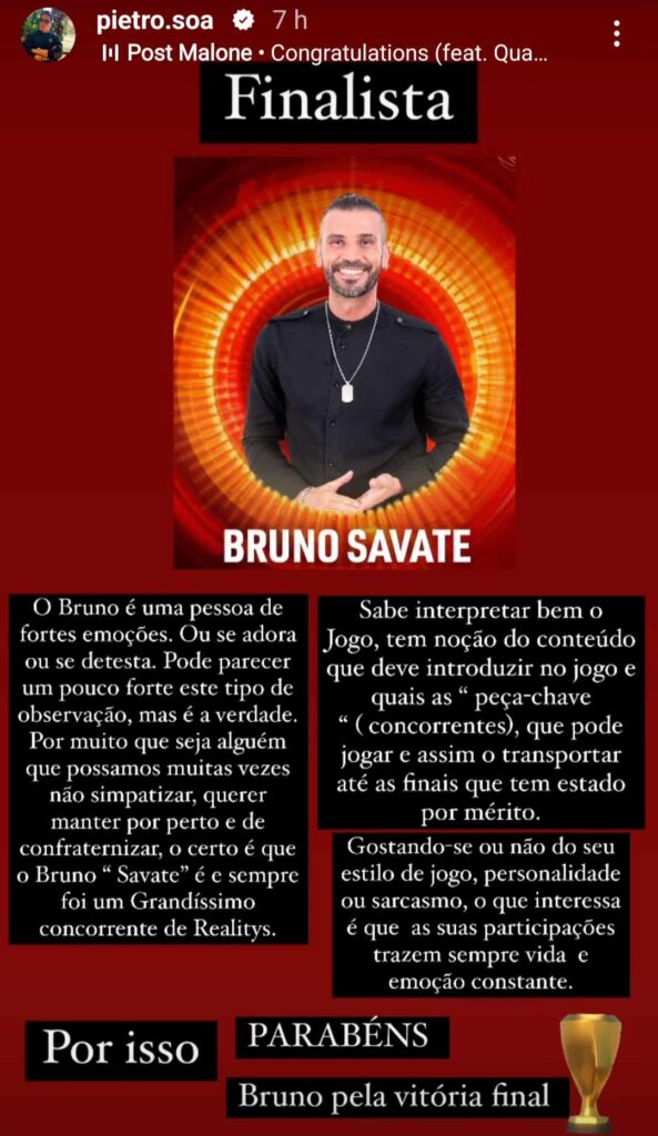Pedro Soá sobre Bruno Savate: "É uma pessoa de fortes emoções. Ou se adora ou se detesta"