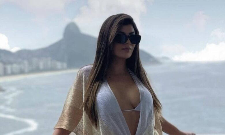 Sofia Sousa aparece cheia de luxo e glamour no Brasil a festejar 35 anos