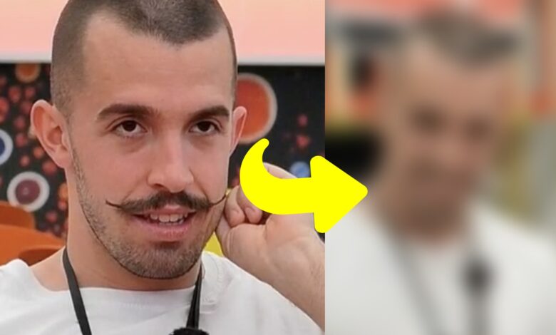 Big Brother 2024: Já viste André Silva sem o famoso bigode?