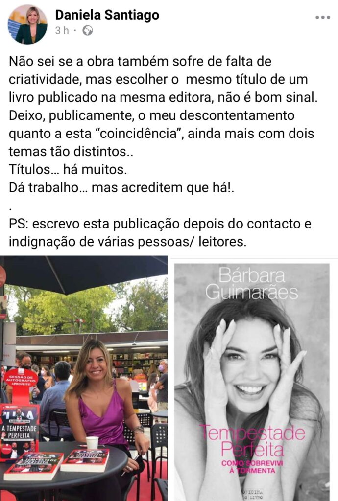 Bárbara Guimarães lança livro e origina polémica com jornalista da RTP