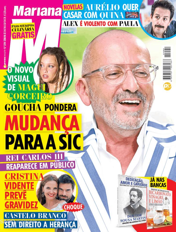 Já é capa de revista! Manuel Luís Goucha a caminho da SIC?
