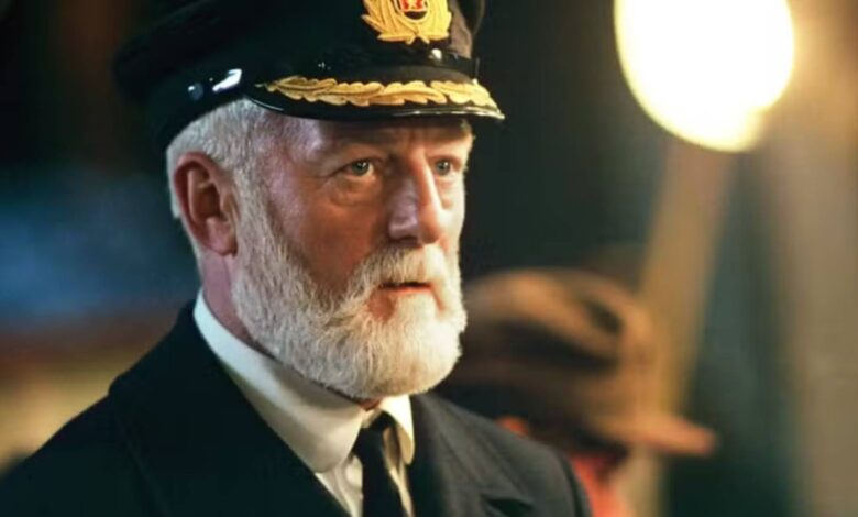Comandante do filme 'Titanic' morreu aos 79 anos