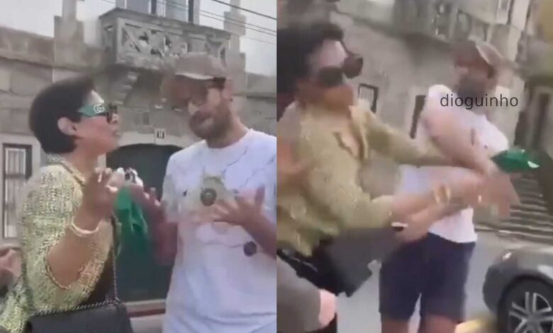 Vídeo 'completo' da discussão e agressões de José Castelo Branco na rua