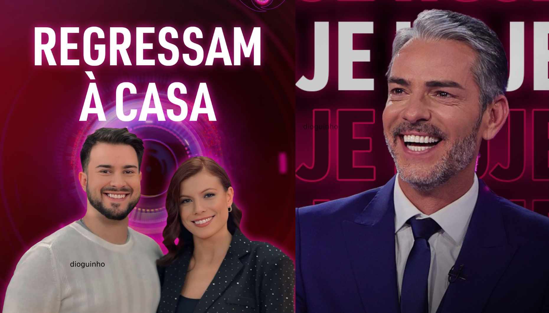 Big Brother. Márcia Soares e Francisco Monteiro 'entram' na casa