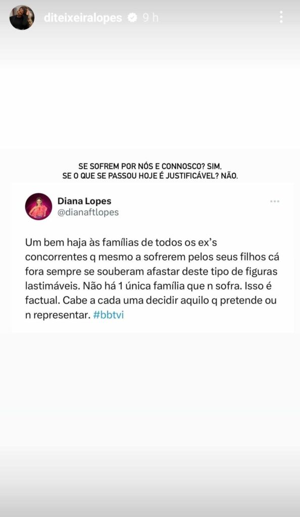 Diana Lopes implacável com “figuras lastimáveis” da avó de Catarina Miranda