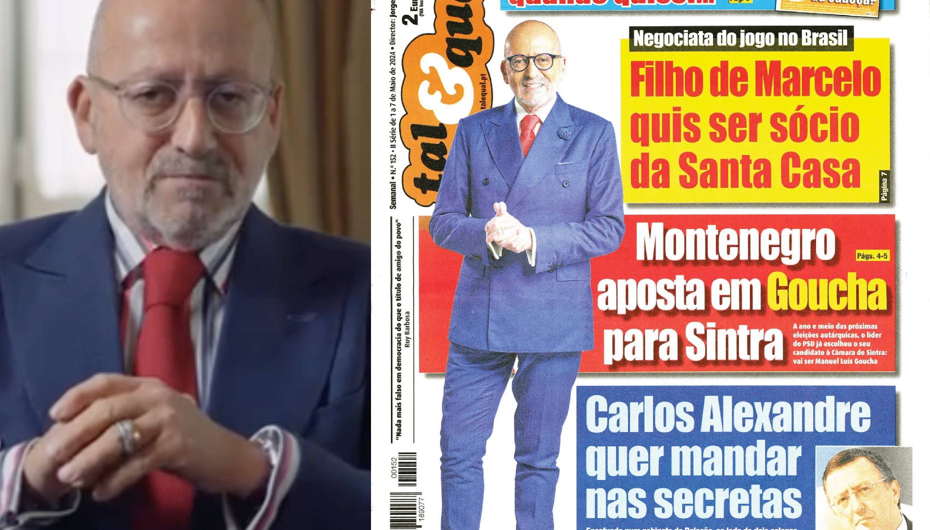 A caminho da política? Manuel Luís Goucha apontado como candidato à Câmara de Sintra
