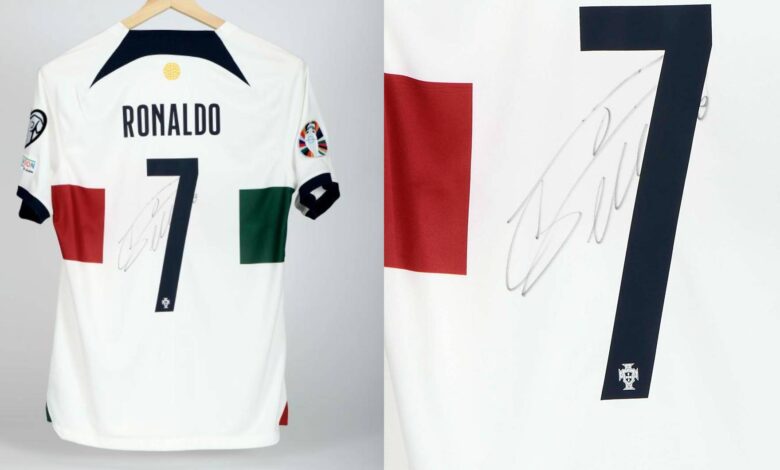 Cristiano Ronaldo - Vê como podes ter uma camisola autografada