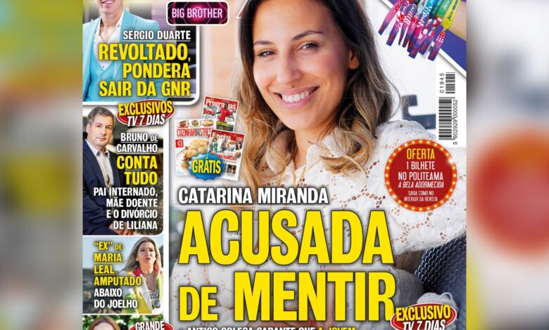 Capa de revista! Catarina Miranda do Big Brother acusada de mentir