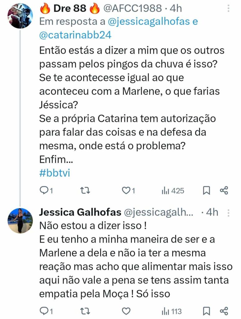 Catarina Miranda ameaçou Daniel Pereira e Margarida Castro e Jéssica Galhofas passou-se!