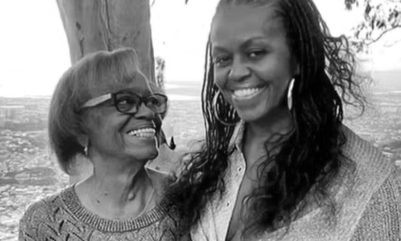 Michelle Obama de luto pela morte da mãe