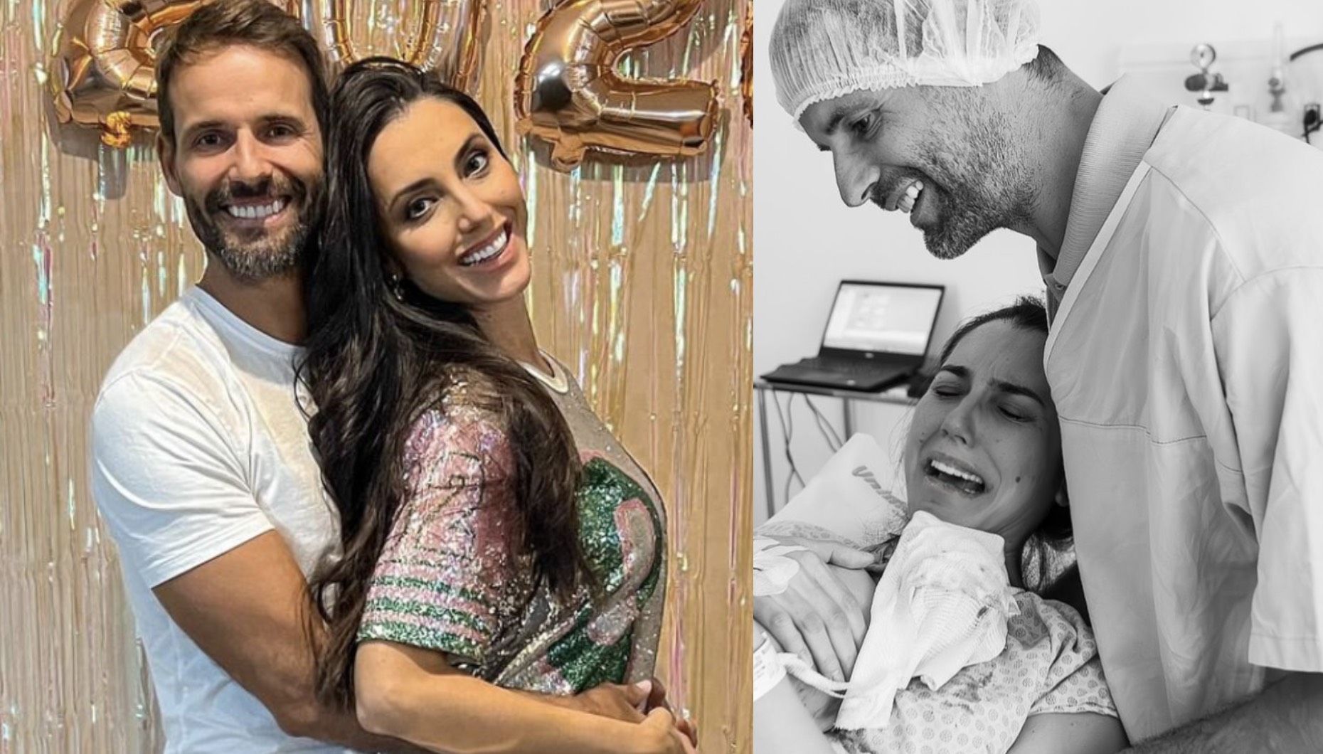Kelly Baron revela imagens inéditas do nascimento do filho