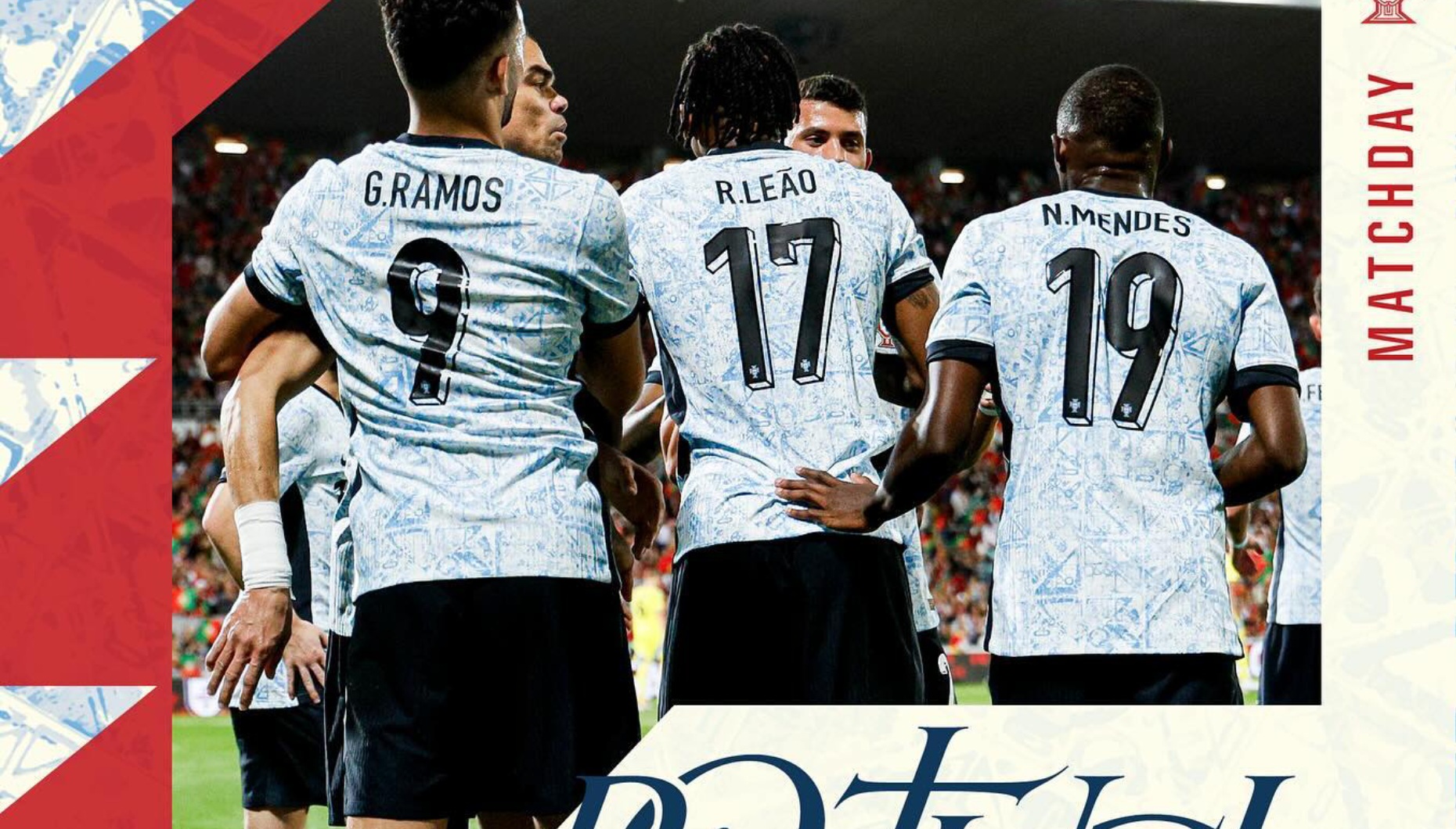 O último jogo da Seleção Nacional antes de ir para o Euro'2024 na Alemanha