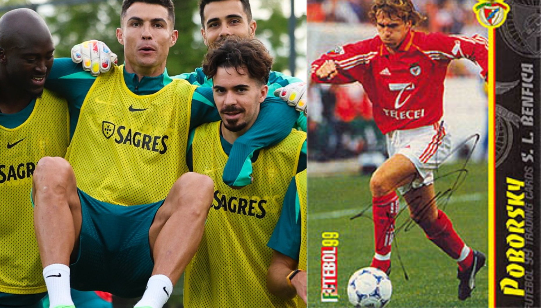 Karel Poborsky rasga Cristiano Ronaldo no dia da estreia de Portugal no Euro 2024
